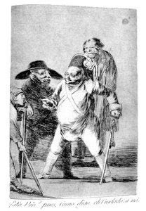 Is dit uw Excellentie door Francisco de Goya