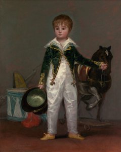 José Costa y Bonells (overleden 1870), Bijgenaamd Pepito, c.1810 door Francisco de Goya