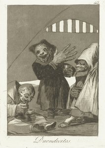Kobolds door Francisco de Goya