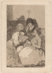 La filiacion (De Afstamming) door Francisco de Goya