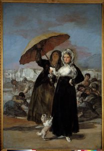 La lettre ou les jeunes (1814) door Francisco de Goya