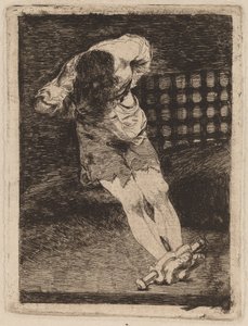 De bewaring van een crimineel vereist geen marteling door Francisco de Goya