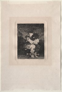 Kleine Gevangene door Francisco de Goya