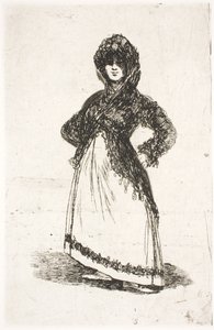 Maja, staand