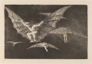 Een Manier van Vliegen door Francisco de Goya