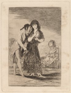 Zelfs Zo Kan Hij Haar Niet Onderscheiden door Francisco de Goya