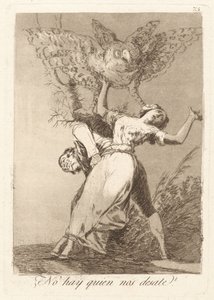Kan niemand ons losmaken? door Francisco de Goya