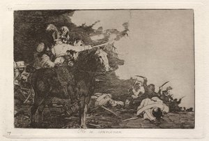 Ze Zijn het Niet Eens door Francisco de Goya