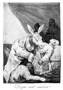 Aan welke ziekte stierf hij door Francisco de Goya