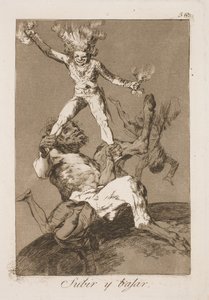 Op en neer door Francisco de Goya