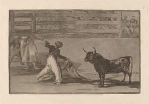 Oorsprong van de Harpoenen of Banderillas door Francisco de Goya
