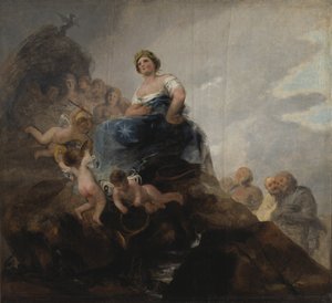 Poëzie en dichters door Francisco de Goya