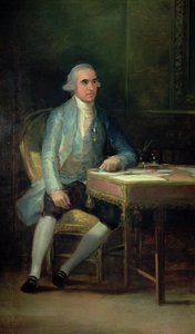Portret van Don Francisco de Saavedra, 1798 door Francisco de Goya