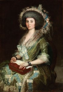Portret van Dona Manuela Camas