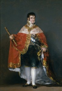 Portret van koning Ferdinand VII van Spanje, 1815 door Francisco de Goya