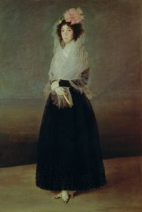 Portret van de Gravin van Carpio (1757-95) Marquesa de la Solana, c.1793