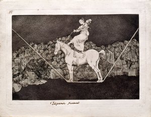 Precieze Dwaasheid uit de serie Los Disparates Follies, 1815-1819