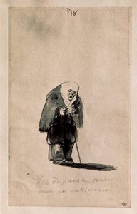 Wat een onzin, nog steeds aan huwelijk denken door Francisco de Goya