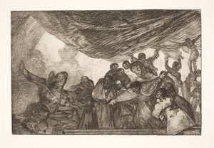 Pure dwaasheid (Zonder een beroep te doen op God of de Duivel) door Francisco de Goya