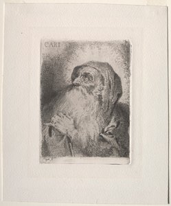 San Francisco de Paula (Caritas) door Francisco de Goya