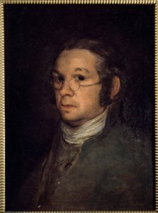 Zelfportret (19e eeuw) door Francisco de Goya