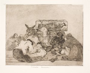 Vreemde devotie (66) door Francisco de Goya