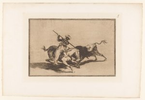 Stierenjacht te paard
