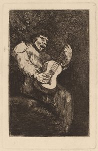 De blinde zanger door Francisco de Goya