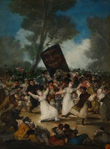 De begrafenis van de sardine door Francisco de Goya