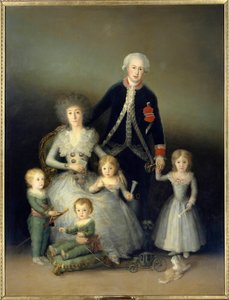 De hertog van Osuna, Pedro de Alcantara en zijn familie door Francisco de Goya