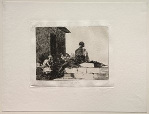 De verschrikkingen van de oorlog: Beroepen zijn tevergeefs door Francisco de Goya