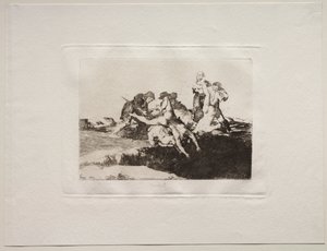 De verschrikkingen van de oorlog: Liefdadigheid, 1810