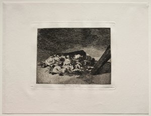 De verschrikkingen van de oorlog: Oogst van de doden