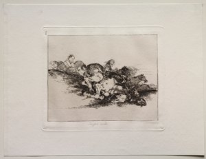 De verschrikkingen van de oorlog: Het gebeurt altijd door Francisco de Goya