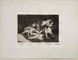 De Verschrikking van de Oorlog: Het Zal Hetzelfde Zijn door Francisco de Goya