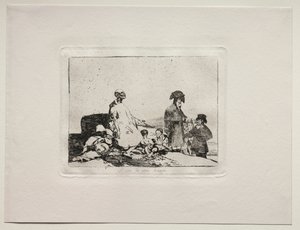 De verschrikkingen van de oorlog: Misschien zijn ze van een ander ras door Francisco de Goya