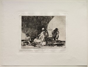 De verschrikkingen van de oorlog: De gezonde en de zieke