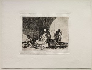 De verschrikkingen van de oorlog: De gezonde en de zieke