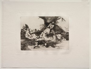 De Verschrikkingen van de Oorlog: Ze Gebruiken Hen door Francisco de Goya