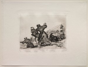 De Verschikkingen van de Oorlog: Dit Ook door Francisco de Goya