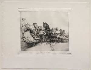 De verschrikkingen van de oorlog: Dit is het ergste! door Francisco de Goya