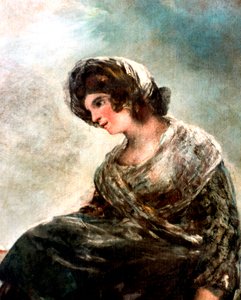 De Melkmeid van Bordeaux, ca. 1824 door Francisco de Goya