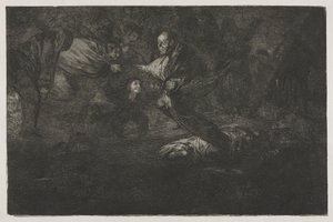 De spreekwoorden: God creëert ze en ze komen samen door Francisco de Goya