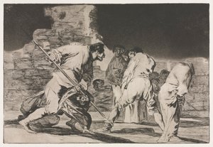 De Spreuken: De Dwaasheid van Woede door Francisco de Goya