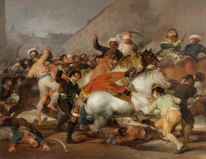 De Tweede Mei 1808 of De Aanval van de Mamelukken, 1814 (na restauratie)