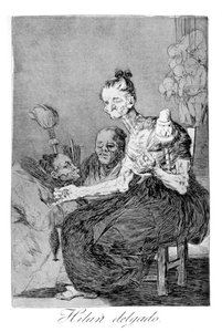 Ze spinnen fijn, 1799