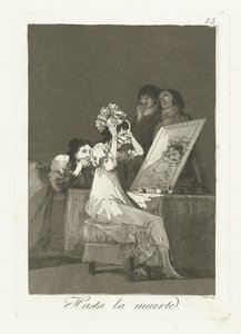 Tot aan de dood door Francisco de Goya