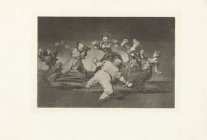Vrolijke dwaasheid door Francisco de Goya
