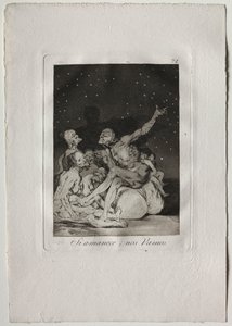 Wanneer de dag aanbreekt, vertrekken we door Francisco de Goya