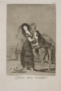 Nederigste dienaar door Francisco de Goya